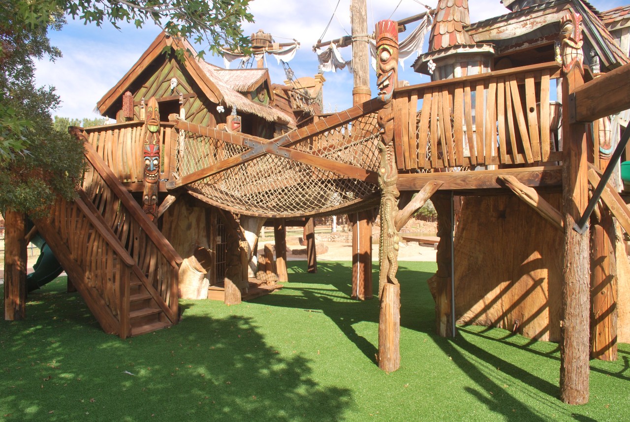 Artificial Turf Playground by Southwest Greens of Fresno